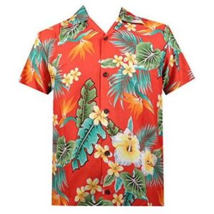 Flower Red Awesome Design Hawaiian Shirt  - Thelegend59