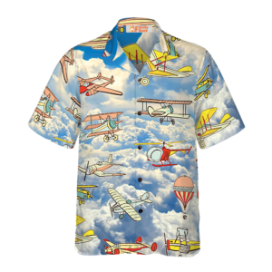Fly Away Plane Hawaiian Shirt - For Men And Women - Kids  - Thelegend59