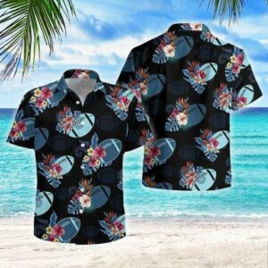 Football For Life Summer Vibe Tropical Hawaiian Aloha Hawaiian Shirtss  - Thelegend59