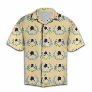 Forget Me Not Alaska Hawaiian Aloha Hawaiian Shirtss  - Thelegend59