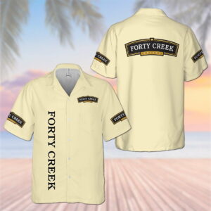 Forty Creek All Over Print 3D Aloha Summer Beach Hawaiian Shirt  - Thelegend59