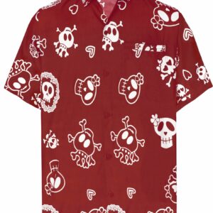 Funky Casual Red Nice Design Hawaiian Shirt  - Thelegend59