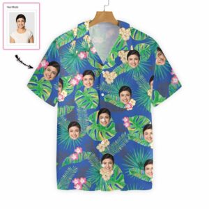 Funny Custom Face Custom Hawaiian Shirt  - Thelegend59
