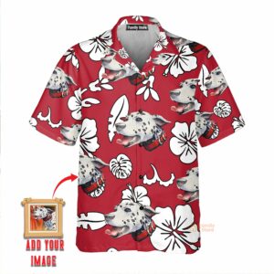 Funny Custom Face Flowers & Leaves Pattern Custom Hawaiian Shirt Pn302043Lb - For Men And Women - Kids  - Thelegend59