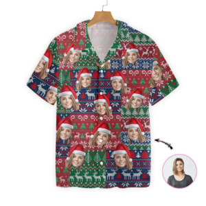 Funny Face For Christmas Custom Hawaiian Shirt Pn302054Lb - For Men And Women - Kids  - Thelegend59
