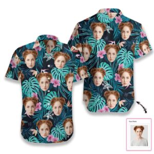 Funny Personalized Hawaiian Aloha Hawaiian Shirtss Custom Face  - Thelegend59