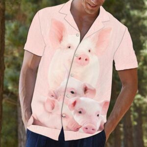 Funny Pig Hawaiian Aloha Hawaiian Shirtss  - Thelegend59