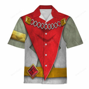 Ghirahim Attire Cosplay Hawaiian Shirt - For Men And Women - Kids  - Thelegend59