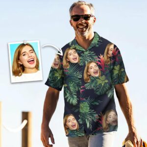 Gifts Custom Face Hawaiian Shirts Men'S Hawaiian Shirt  - Thelegend59