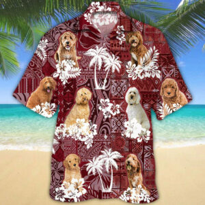 Goldendoodle Hawaiian Shirt - Gift For Dog Lover Hawaiian Shirtss - Men'S Hawaiian Shirt - For Men And Women - Kids  - Thelegend59