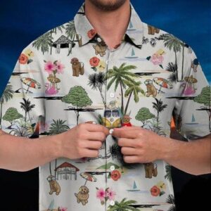 Goldendoodle Hawaiian Shirt Hawaii Beach Retro  - Thelegend59