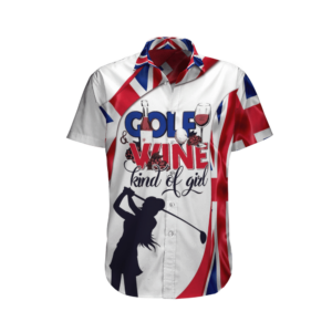 Golf White Awesome Design Unisex Hawaiian Shirt  - Thelegend59
