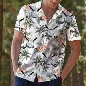 Golf Hawaiian Aloha Hawaiian Shirtss For Men  - Thelegend59