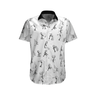 Golf White High Quality Unisex Hawaiian Shirt  - Thelegend59