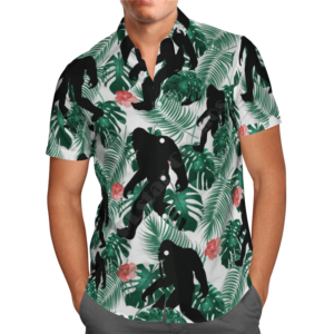 Gorilla  Green Unique Design Unisex Hawaiian Shirt  - Thelegend59