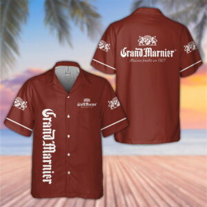 Grand Marnier All Over Print 3D Aloha Summer Beach Hawaiian Shirt  - Thelegend59