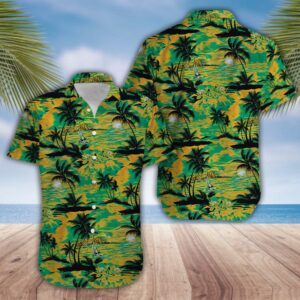 Green Coconut Summer Vibe Beach Unisex Hawaiian Shirts  - Thelegend59
