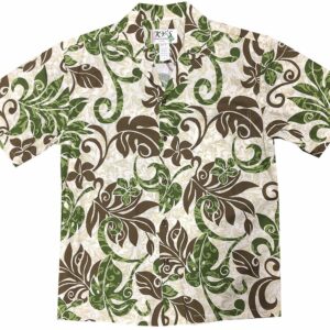 Groovy Jungle Greenhawaiian Shirt Made In Hawaii - Summer Hawaiian Shirts - Beach Hawaiian Shirtss  - Thelegend59