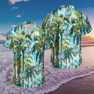 Guam Aloha Tropical Full Printing Hawaiian Shirts  - Thelegend59