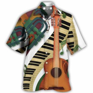 Guitar Vintage Classic Hawaiian Shirt - For Men And Women - Kids  - Thelegend59