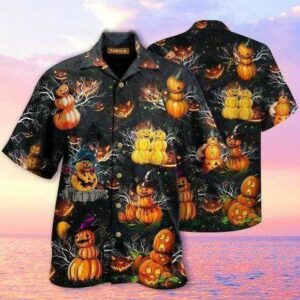 Halloween - This Is My Scary Halloween Costume Halloween Pumpkin Unisex Hawaiian Shirts  - Thelegend59