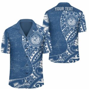 Hawaii Coat Of Arm Hawaiian Shirt Key Style  - Thelegend59