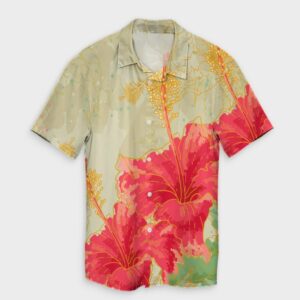 Hawaii Flower Hibiscus Hawaiian Shirt  - Thelegend59