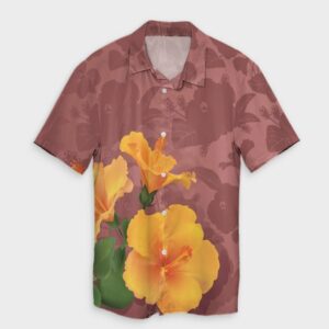 Hawaii Hibiscus Pink Hawaiian Shirt  - Thelegend59