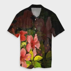 Hawaii Hibiscus Tree Hawaiian Shirt  - Thelegend59