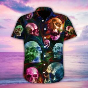 Hawaiian Aloha Hawaiian Shirts Hawaiian Shirtskull  - Thelegend59