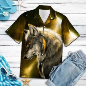 Hawaiian Aloha Hawaiian Shirts Awehawaiian Shirtsome Wolf  - Thelegend59