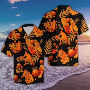 Hawaiian Aloha Hawaiian Shirts Bahawaiian Shirtsketball Tropical  - Thelegend59