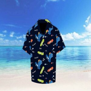 Hawaiian Aloha Hawaiian Shirts Dinohawaiian Shirtsaurhawaiian Shirts Hawaiian Shirtskate  - Thelegend59
