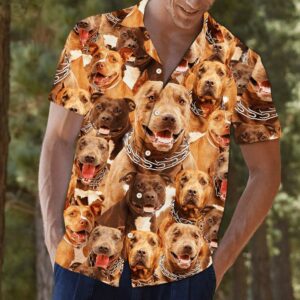 Hawaiian Aloha Hawaiian Shirts Pitbull Awehawaiian Shirtsome  - Thelegend59