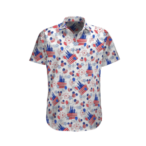 Hawaiian Aloha Hawaiian Shirtss 4Th Of July Pattern  - Thelegend59