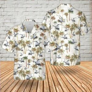 Hawaiian Aloha Hawaiian Shirtss Beach Shorts Us Navy Northrop Grumman Mq-8 Fire Scout  - Thelegend59