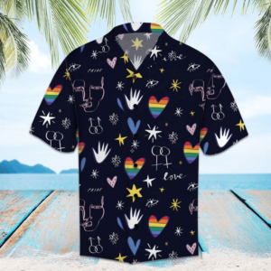 Hawaiian Aloha Hawaiian Shirtss Amazing Lgbt  - Thelegend59
