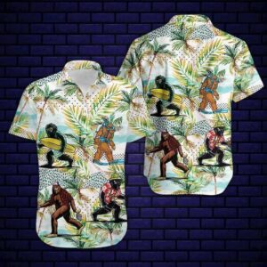Hawaiian Aloha Hawaiian Shirtss Bigfoot Activities In Vacation  - Thelegend59