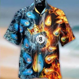 Hawaiian Aloha Hawaiian Shirtss Billiard King  - Thelegend59