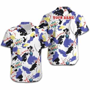 Hawaiian Aloha Hawaiian Shirtss Bowling Funky Custom Name  - Thelegend59