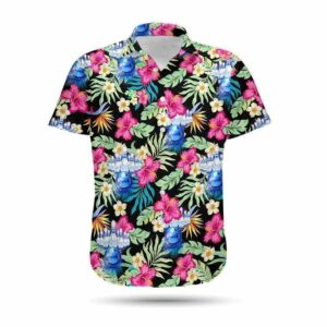 Hawaiian Aloha Hawaiian Shirtss Bowling Hibiscus  - Thelegend59