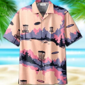 Hawaiian Aloha Hawaiian Shirtss Disc Golf Art  - Thelegend59