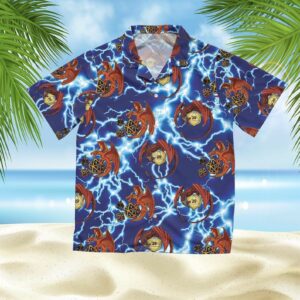Hawaiian Aloha Hawaiian Shirtss Dragon And Dice  - Thelegend59