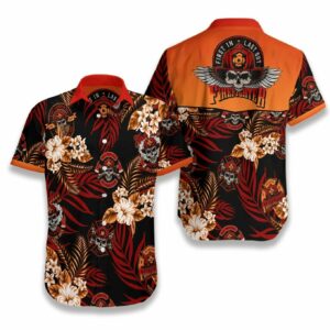 Hawaiian Aloha Hawaiian Shirtss Firefighter First In Last Out  - Thelegend59