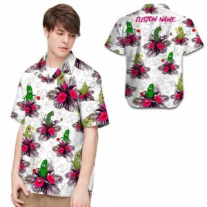 Hawaiian Aloha Hawaiian Shirtss Funny Pickleball Tropical Custom Name  - Thelegend59