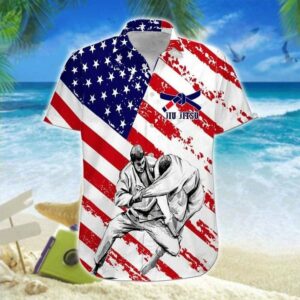Hawaiian Aloha Hawaiian Shirtss Jiu Jitsu American  - Thelegend59