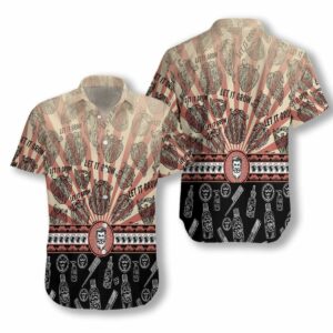 Hawaiian Aloha Hawaiian Shirtss Let It Grow Beard  - Thelegend59
