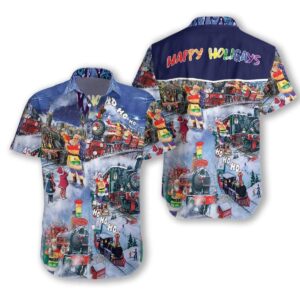 Hawaiian Aloha Hawaiian Shirtss Lgbt Ho Ho Ho Happy Holigays  - Thelegend59