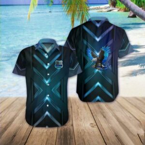 Hawaiian Aloha Hawaiian Shirtss Police Back The Blue Eagle  - Thelegend59