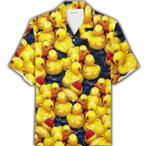 Hawaiian Aloha Hawaiian Shirtss Quack Quack Quack Duck Toys  - Thelegend59